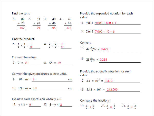 math worksheet generator free basic facts worksheet maker